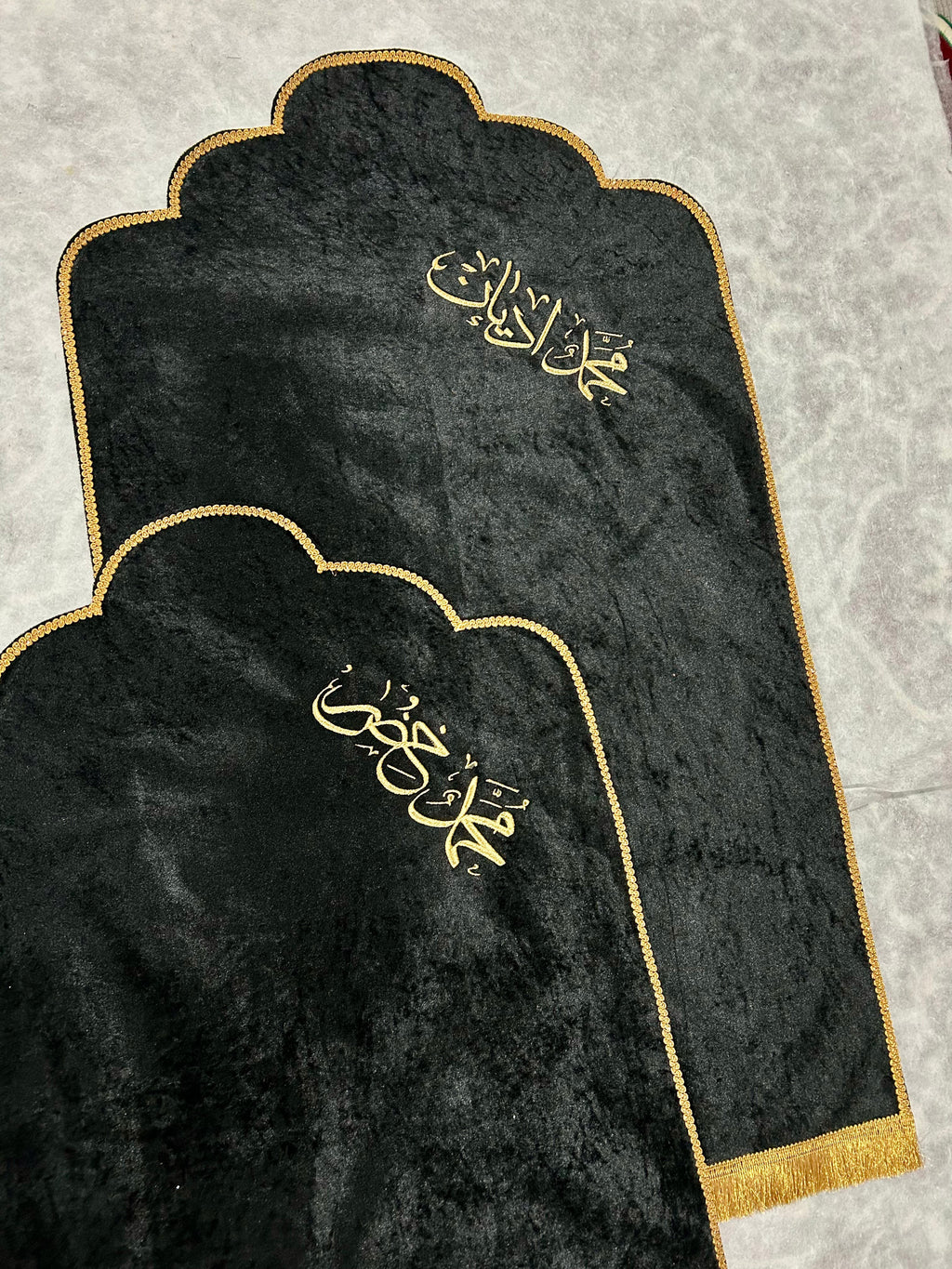 Customized Kids Prayer mats with embroidery name (1 pcs)