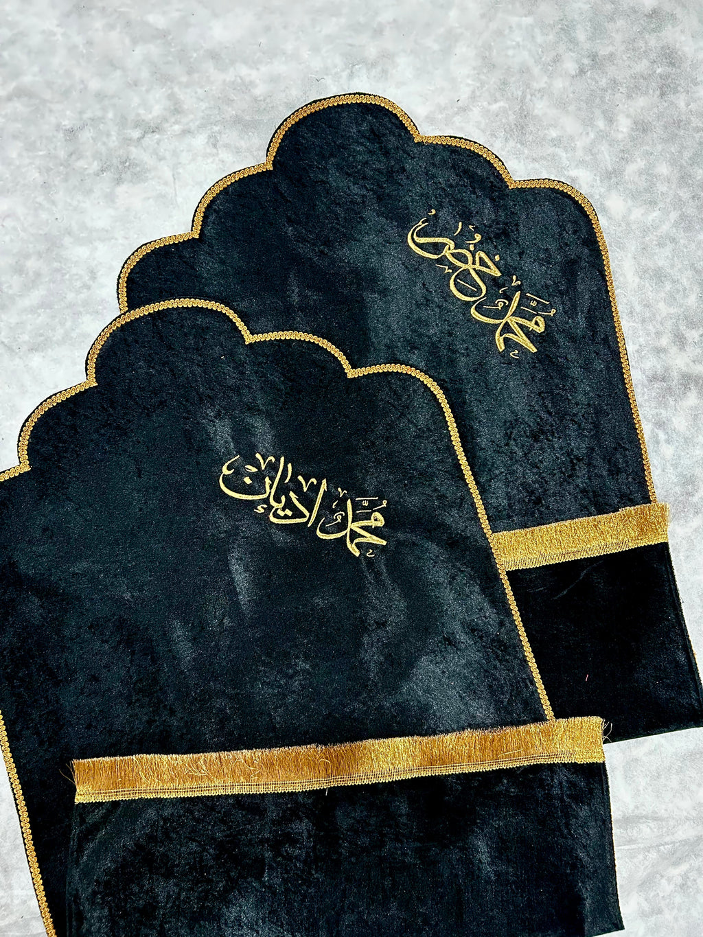 Customized Kids Prayer mats with embroidery name (1 pcs)